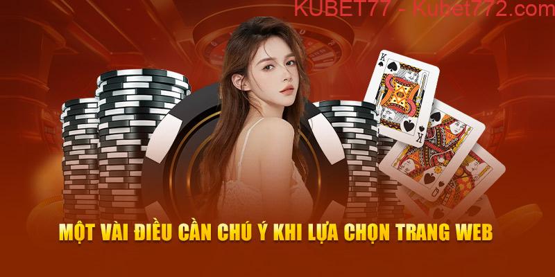 Ảnh Một vài điều cần chú ý khi lựa chọn trang web