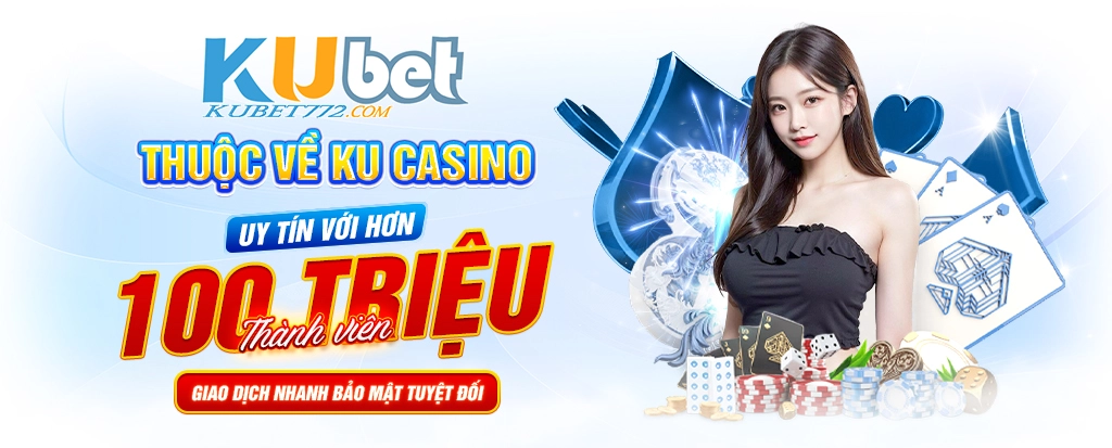 Kubet77 là nhà cái uy tín lâu năm với gần 100 triệu thành viên trên toàn cầu